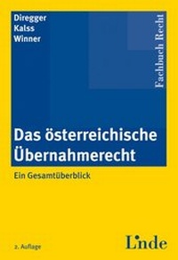 Abbildung von: Das österreichische Übernahmerecht - Linde
