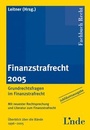 Cover: Finanzstrafrecht 2005 - Linde