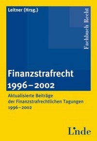 Abbildung von: Finanzstrafrecht 1996-2002 - Linde