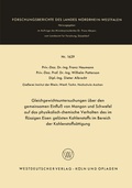 Cover: Gleichgewichtsuntersuchungen &uuml;ber den gemeinsamen Einflu&szlig; von Mangan und Schwefel auf das physikalisch-chemische Verhalten des im fl&uuml;ssigen Eisen gel&ouml;sten Kohlenstoffs im Bereich der Kohlenstoffs&auml;ttigung - VS Verlag f&uuml;r Sozialwissenschaften