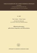 Cover: Hilberttransformation, gebrochene Integration und Differentiation - Vieweg+Teubner Verlag