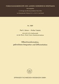 Cover: Hilberttransformation, gebrochene Integration und Differentiation - Vieweg+Teubner Verlag