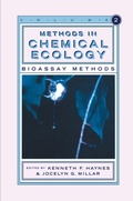 Cover: Methods in Chemical Ecology Volume 2 - Chapman and Hall