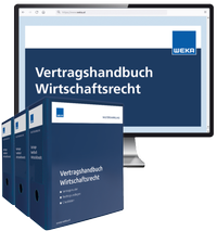 Abbildung von: Vertragshandbuch Wirtschaftsrecht - WEKA
