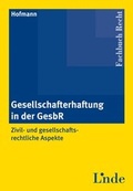 Cover: Gesellschafterhaftung in der GesbR - Linde