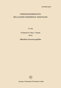 Cover: &Ouml;ffentliche Finanzierungshilfen - VS Verlag f&uuml;r Sozialwissenschaften