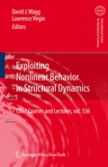 Cover: Exploiting Nonlinear Behavior in Structural Dynamics - Springer