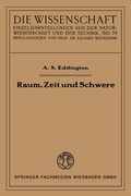 Cover: Raum, Zeit und Schwere - Vieweg+Teubner Verlag
