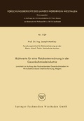 Cover: Richtwerte f&uuml;r eine Platzkostenrechnung in der Gesenkschmiedeindustrie - VS Verlag f&uuml;r Sozialwissenschaften
