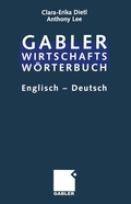 Cover: Commercial Dictionary / Wirtschaftsw&ouml;rterbuch - Springer Gabler