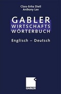 Cover: Commercial Dictionary / Wirtschaftsw&ouml;rterbuch - Springer Gabler