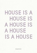 Cover: House Is A House Is A House Is A House - Springer