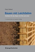 Cover: Bauen mit Leichtlehm - Springer