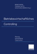 Cover: Betriebswirtschaftliches Controlling - Springer Gabler