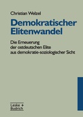 Cover: Demokratischer Elitenwandel - VS Verlag f&uuml;r Sozialwissenschaften