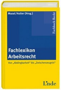 Abbildung von: Fachlexikon Arbeitsrecht - Linde