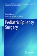 Cover: Pediatric Epilepsy Surgery - Springer