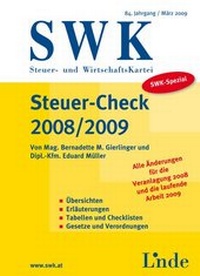 Abbildung von: Steuer-Check 2008/2009 - Linde