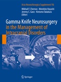 Cover: Gamma Knife Neurosurgery in the Management of Intracranial Disorders - Springer