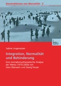 Cover: Integration, Normalit&auml;t und Behinderung - VS Verlag f&uuml;r Sozialwissenschaften