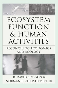 Abbildung von: Ecosystem Function & Human Activities - Springer