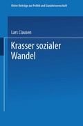 Cover: Krasser sozialer Wandel - VS Verlag f&uuml;r Sozialwissenschaften