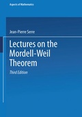 Cover: Lectures on the Mordell-Weil Theorem - Vieweg+Teubner Verlag