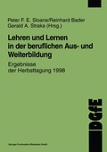 Cover: Lehren und Lernen in der beruflichen Aus- und Weiterbildung - VS Verlag f&uuml;r Sozialwissenschaften