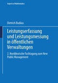 Cover: Leistungserfassung und Leistungsmessung in &ouml;ffentlichen Verwaltungen - Springer Gabler