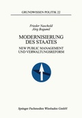 Cover: Modernisierung des Staates - VS Verlag f&uuml;r Sozialwissenschaften