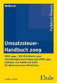 Abbildung von: Umsatzsteuer-Handbuch 2009 - Linde