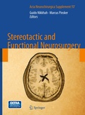 Cover: Stereotactic and Functional Neurosurgery - Springer