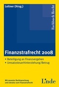 Cover: Finanzstrafrecht 2008 - Linde