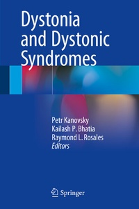 Abbildung von: Dystonia and Dystonic Syndromes - Springer