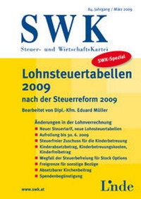 Abbildung von: Lohnsteuertabellen 2009 - Linde