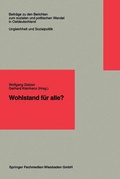 Cover: Wohlstand f&uuml;r alle? - VS Verlag f&uuml;r Sozialwissenschaften