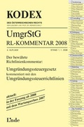 Cover: Jubil&auml;umsabo KODEX Umgr&uuml;ndungssteuergesetz-Richtlinien-Kommentar 2008 - Linde