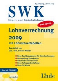 Abbildung von: Package Lohnverrechnung 2009 und Lohnsteuertabellen 2009 - Linde