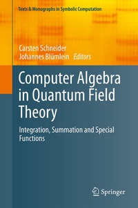Enlarge image Cover: Computer Algebra in Quantum Field Theory - Springer