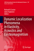 Cover: Dynamic Localization Phenomena in Elasticity, Acoustics and Electromagnetism - Springer