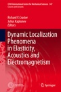Cover: Dynamic Localization Phenomena in Elasticity, Acoustics and Electromagnetism - Springer