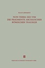 Cover: Non verba sed vim - Vieweg+Teubner Verlag