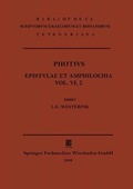 Cover: Photii Patriarchae Constantinopolitani Epistvlae et Amphilochia - Vieweg+Teubner Verlag