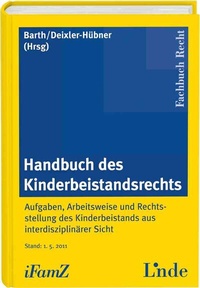 Abbildung von: Handbuch des Kinderbeistandsrechts - Linde