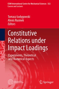 Abbildung von: Constitutive Relations under Impact Loadings - Springer