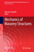 Cover: Mechanics of Masonry Structures - Springer