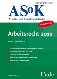 Abbildung von: ASoK-Spezial Arbeitsrecht 2010 - Linde