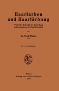 Cover: Haarfarben und Haarf&auml;rbung - Springer