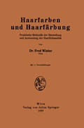 Cover: Haarfarben und Haarf&auml;rbung - Springer