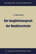 Cover: Der Ausgleichsanspruch der Handelsvertreter - Springer Gabler
